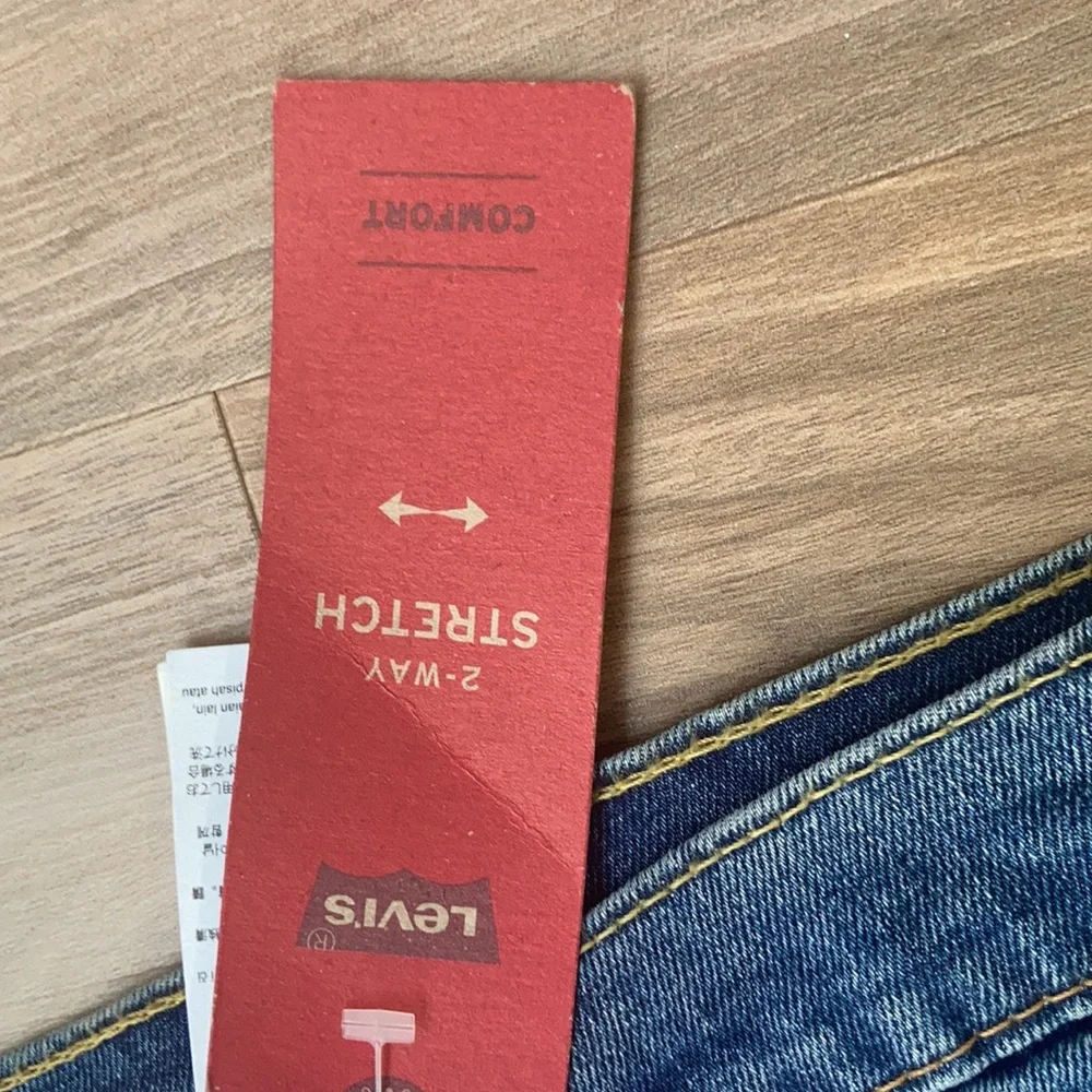 Relist 5/10❌ NWT Levi’s 502 regular taper with 2 way stretch jean size 34 x 30 - Picture 7 of 17